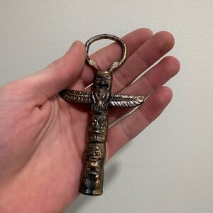 Vintage totem pole bottle opener